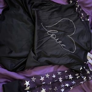 Black & grey heart shirt